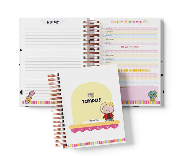 Libreta de Tandas 15 Participantes - Melonheadz