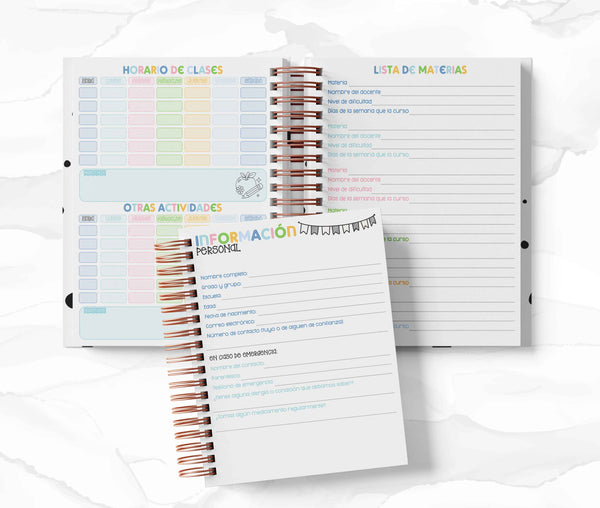 Agenda Estudiantes Semanal Ciclo 26-27 - Stitch
