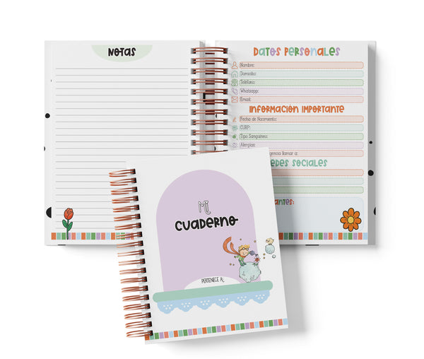 Cuaderno Media Carta - El Principito