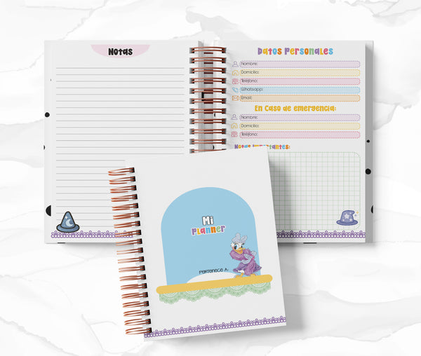 Planner 2 Días por Página - Disney 100