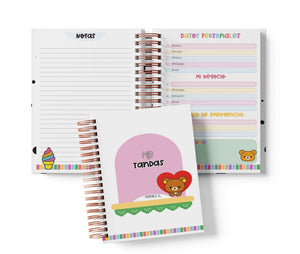 Libreta de Tandas 25 Participantes - Rilakkuma