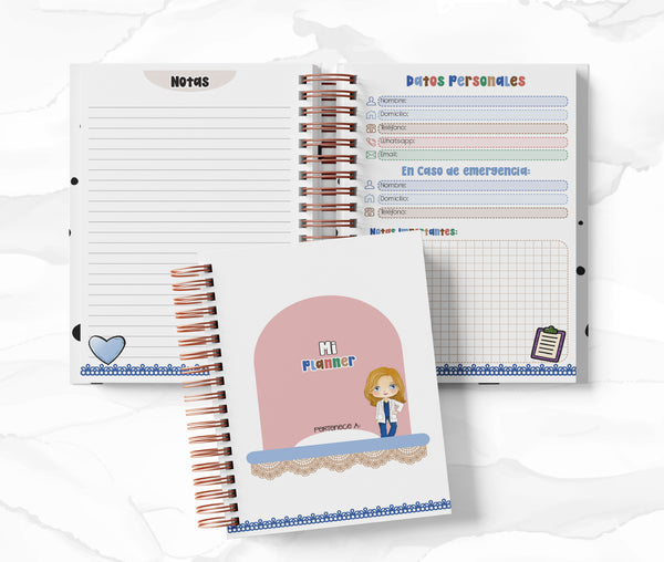 Planner 2 Días por Página - Grey's Anatomy