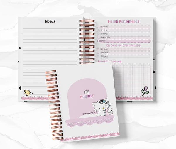 Planner 2 Días por Página - Charmmy Kitty