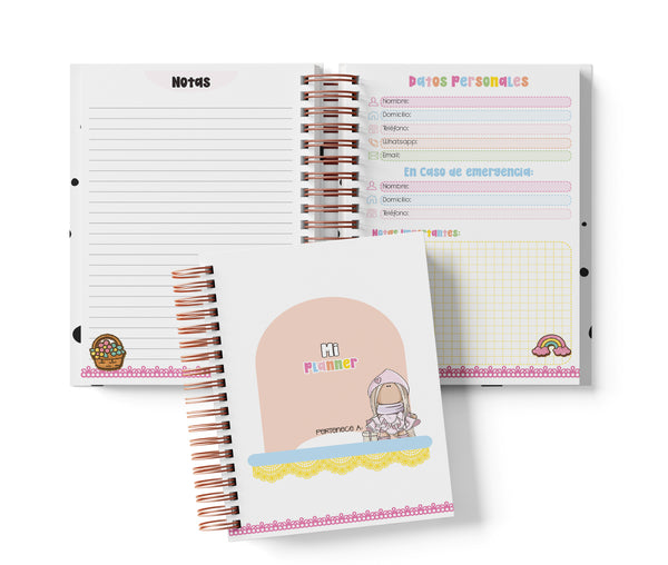 Planner Semanal - Cute Dolls