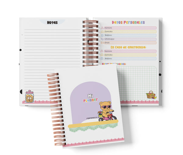 Planner Diario con Horario - Bobbie Goods