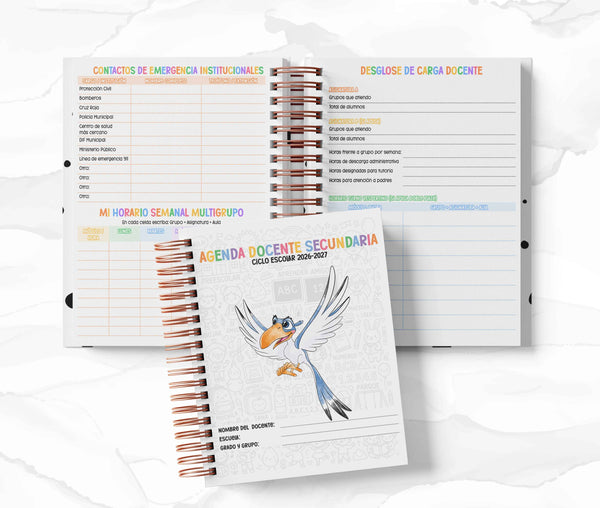 Agenda Secundaria - El Rey León