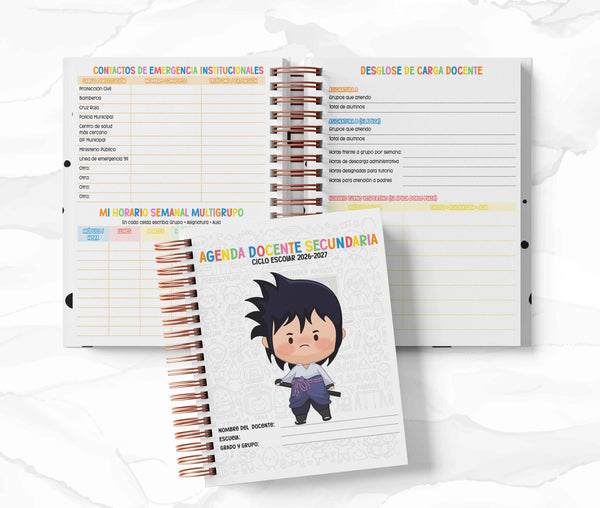 Agenda Secundaria - Naruto
