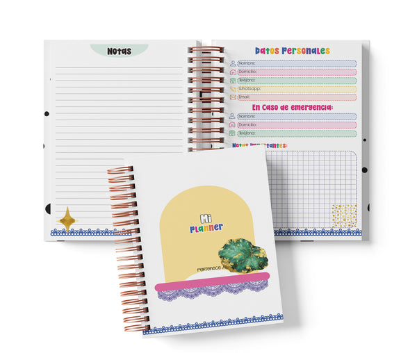 Planner Semanal - Celestial Bloom