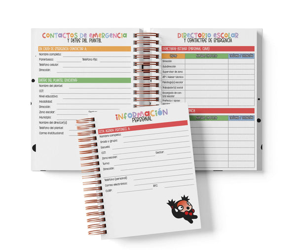 Agenda Preescolar MO - Pucca