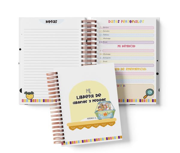Libreta de Abonos y Pedidos - Scooby-Doo