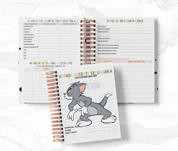 Agenda Secundaria - Tom y Jerry