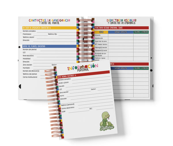 Agenda Primaria Medio Oficio - Harry Potter
