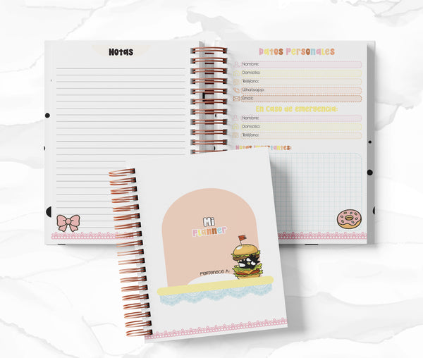 Planner 2 Días por Página - Badtz-Maru