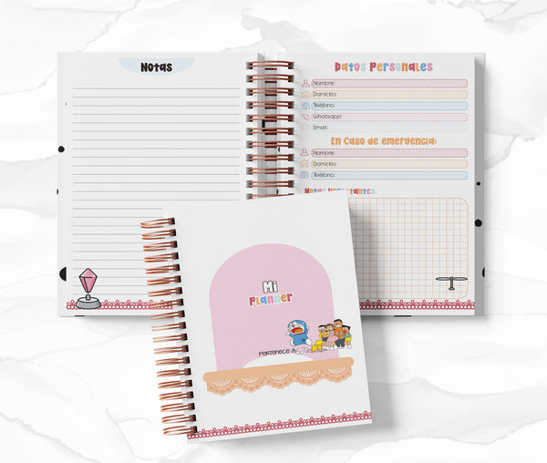 Planner Diario - Doraemon