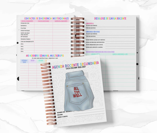 Agenda Secundaria - Taylor Swift