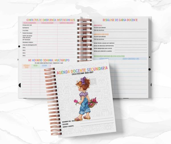 Agenda Secundaria - Sarah Kay
