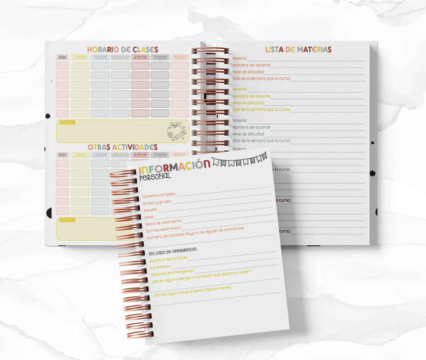 Agenda Estudiantes Semanal Ciclo 26-27 - Mickey Mouse