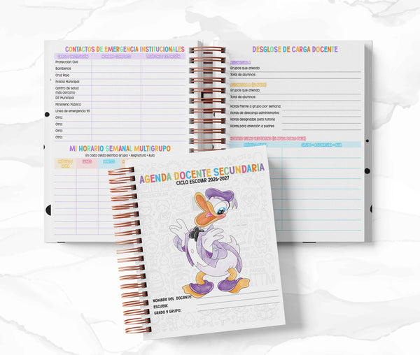 Agenda Secundaria - Disney 100