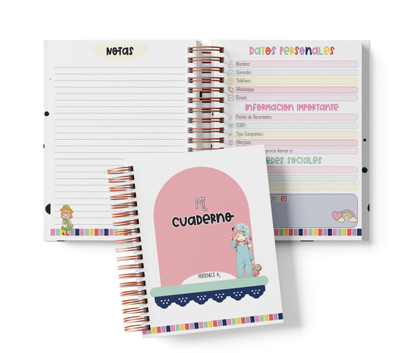 Cuaderno Media Carta - Spy x Family