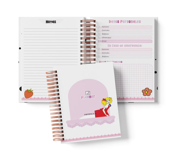 Planner Semanal - Candy Candy