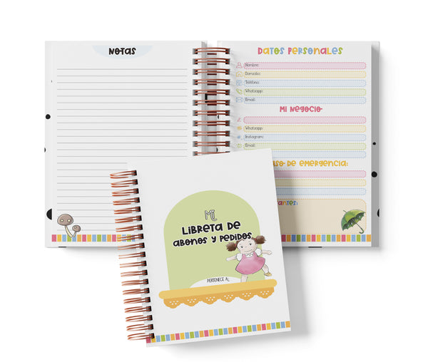 Libreta de Abonos y Pedidos - Totoro