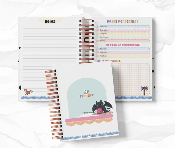 Planner Diario - Cómo Entrenar a tu Dragón