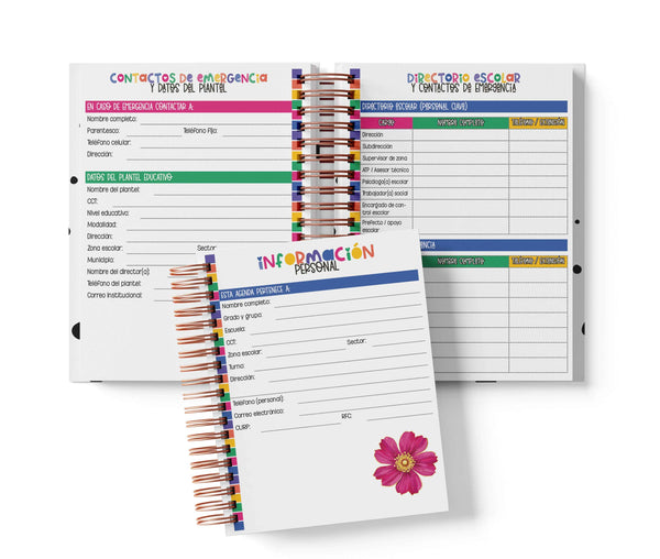 Agenda Primaria Medio Oficio - Celestial Bloom