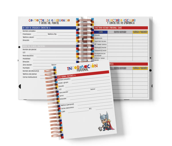 Agenda Primaria Medio Oficio - Thor