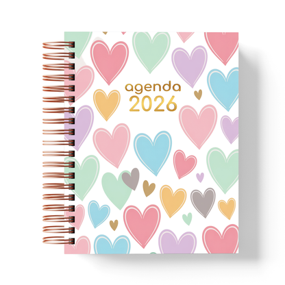 Agenda Diaria 2026 con Horario | 1 Día por Página | PDF Imprimible