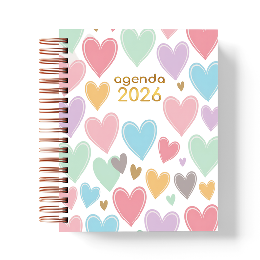 Agenda Diaria 2026 con Horario | 1 Día por Página | PDF Imprimible