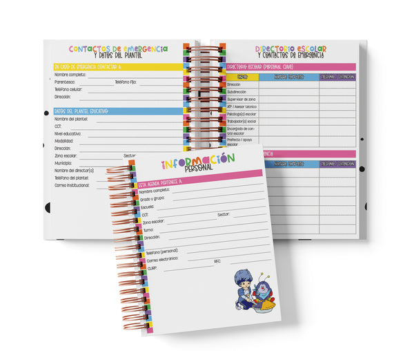 Agenda Primaria Medio Oficio - Rainbow Brite