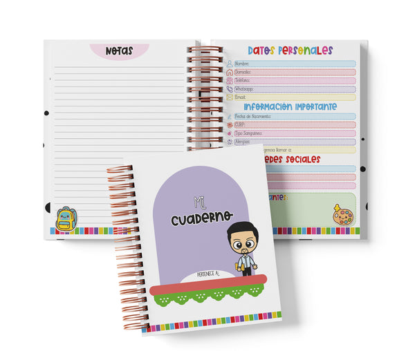 Cuaderno Media Carta - Meryta Caballero