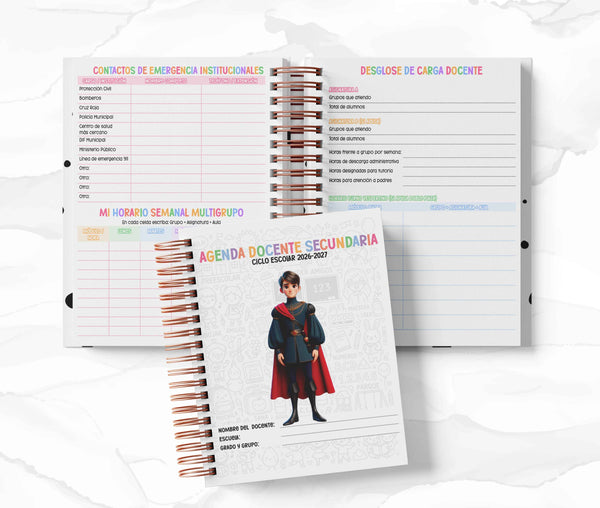 Agenda Secundaria - Aurora - La Bella Durmiente