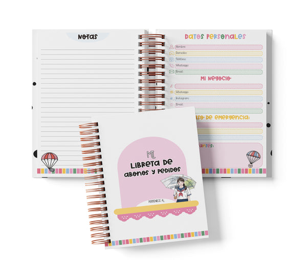 Libreta de Abonos y Pedidos - K-Drama