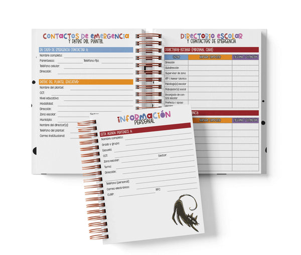 Agenda Preescolar MO - Jack y Sally
