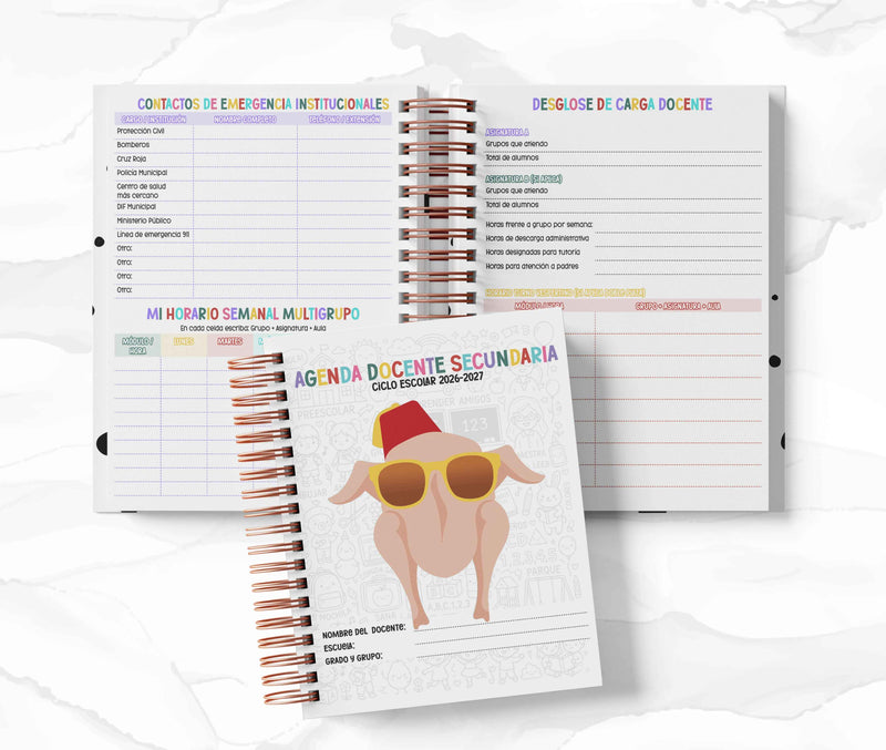 Agenda Secundaria - Friends