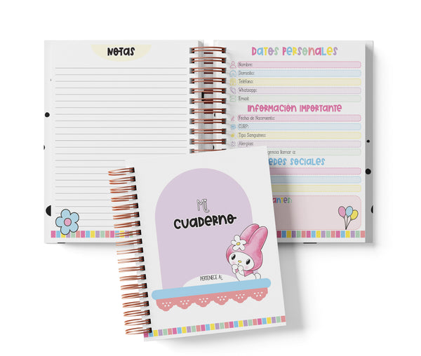 Cuaderno Media Carta - My Melody