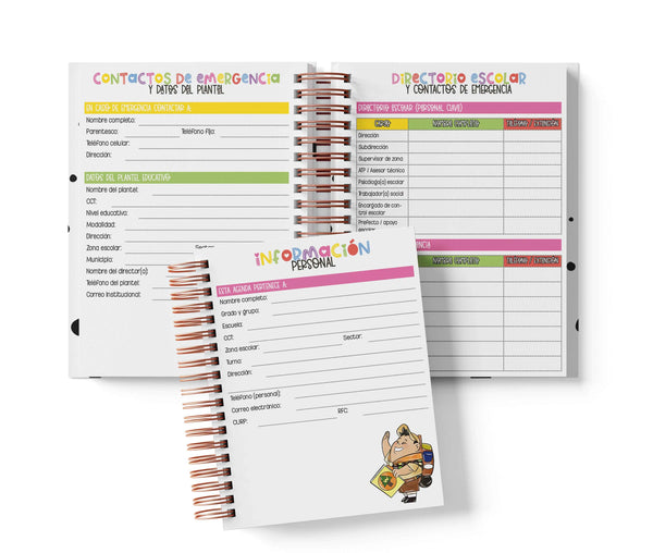 Agenda Preescolar MO - Up