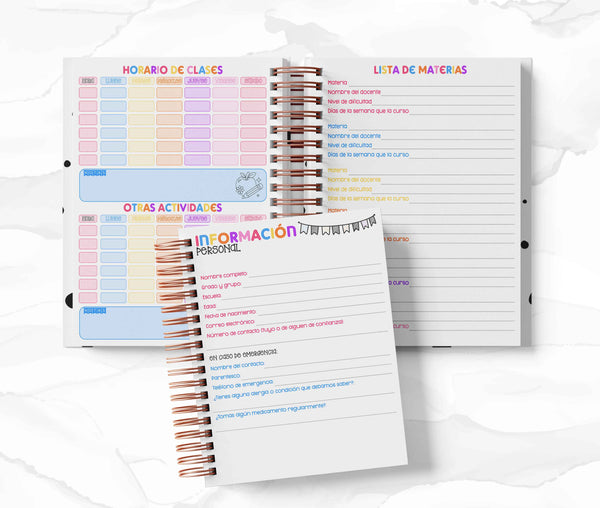 Agenda Estudiantes Semanal Ciclo 26-27 - Harley Quinn