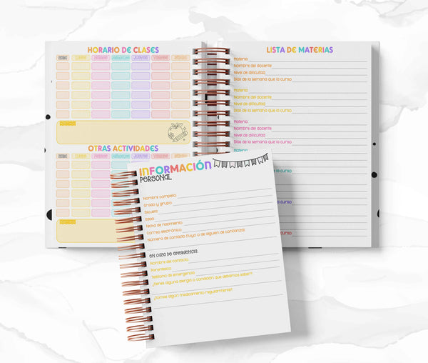 Agenda Estudiantes Semanal Ciclo 26-27 - Peanuts (Snoopy & Charlie Brown)