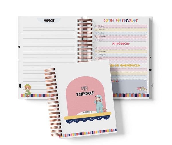 Libreta de Tandas 15 Participantes - Spy x Family