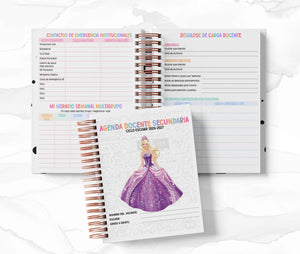Agenda Secundaria - Barbie