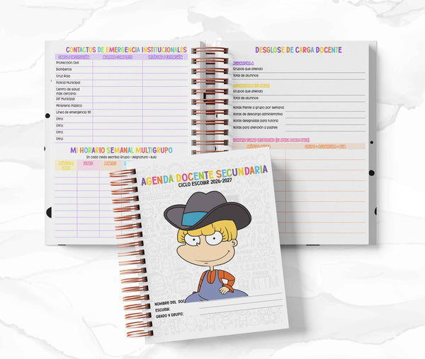 Agenda Secundaria - Angélica Pickles