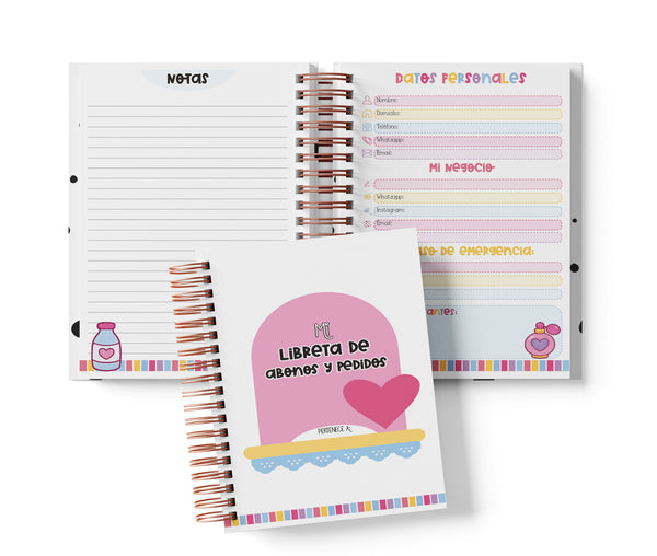 Libreta de Abonos y Pedidos - Marie (Aristogatos)