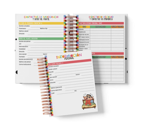 Agenda Primaria Medio Oficio - Shin-chan