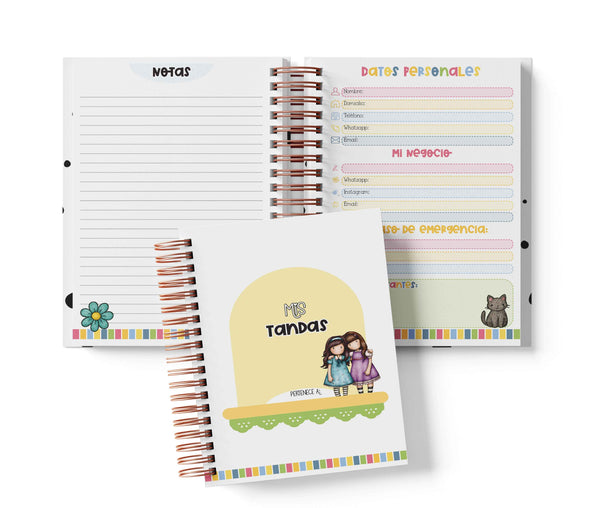 Libreta de Tandas 15 Participantes - Gorjuss