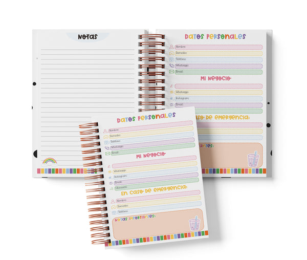 Libreta de Abonos - Rainbow Brite