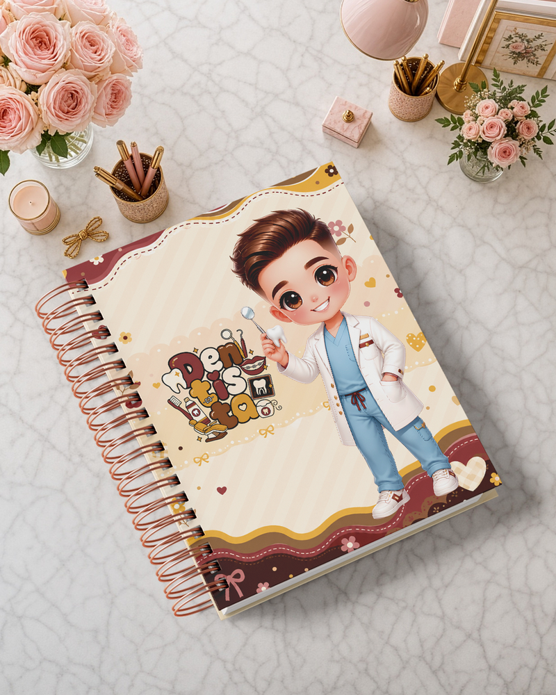 Pack de Portadas Dentista  Odontólogo - Dark Academia