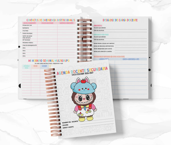 Agenda Secundaria - Labubu