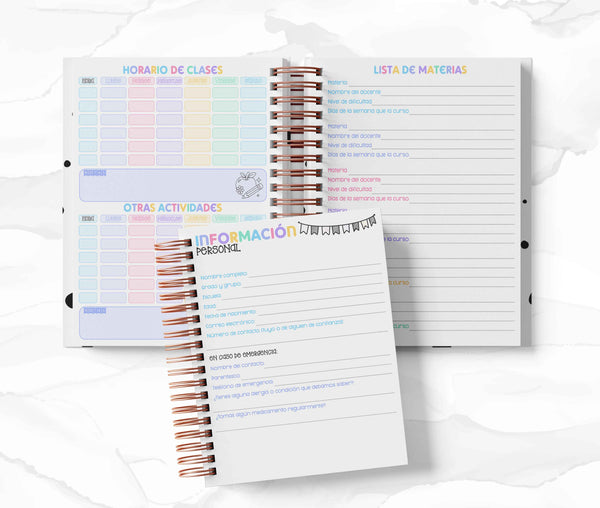 Agenda Estudiantes Semanal Ciclo 26-27 - Frozen